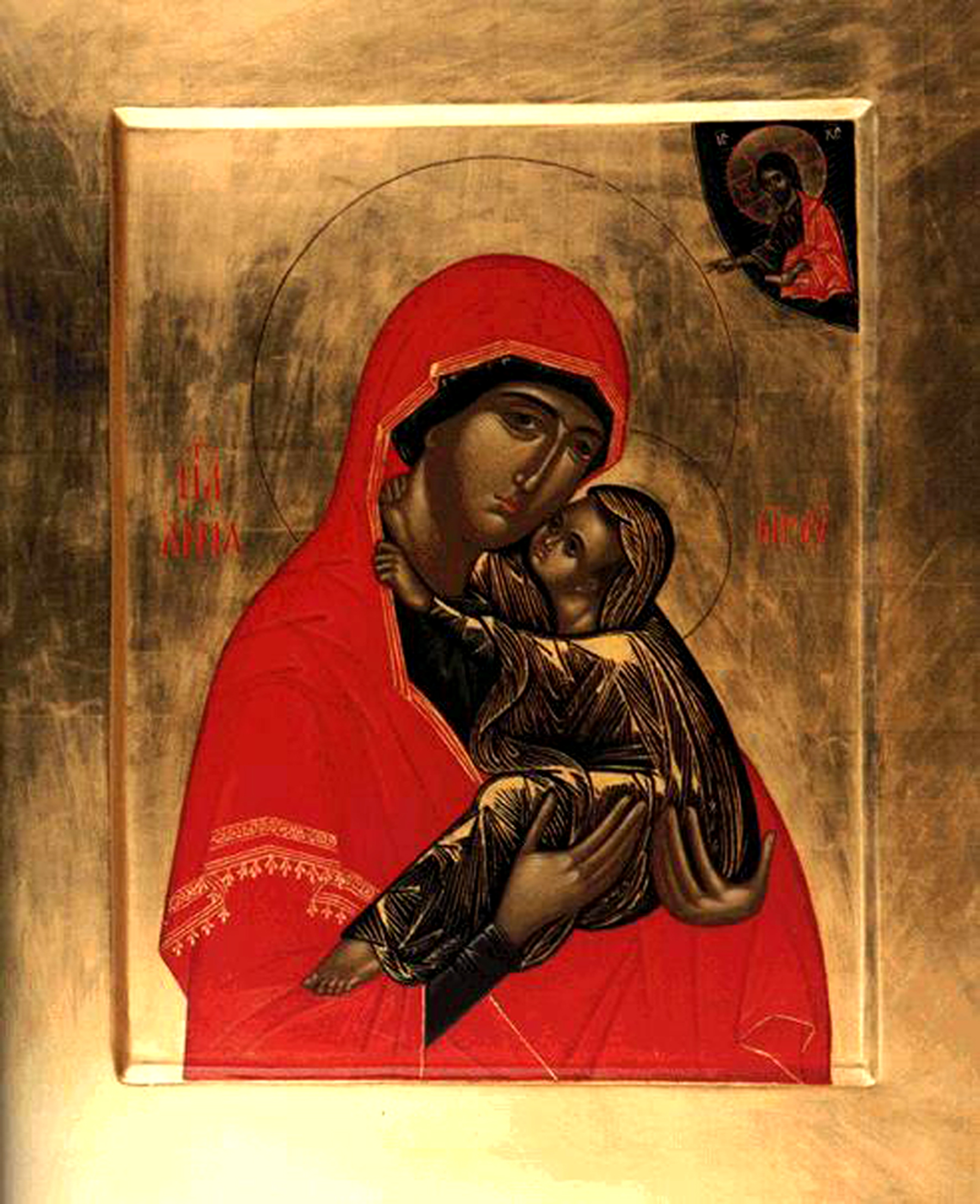 Святая Анна с младенцем Марией